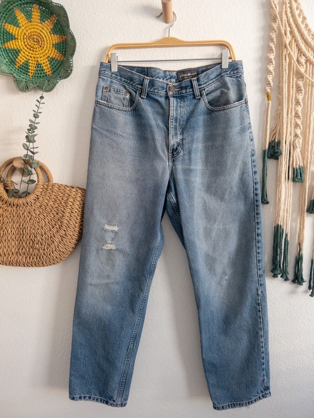 Eddie Bauer Vintage Distressed Jeans